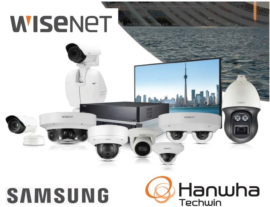 Hanwha techwin security sales cameras
